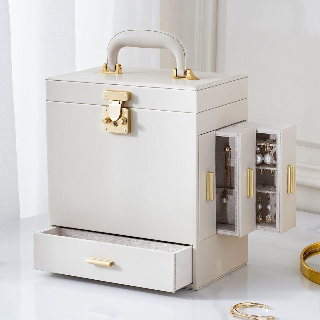 5-Layer Jewelry Organizer with Mirror