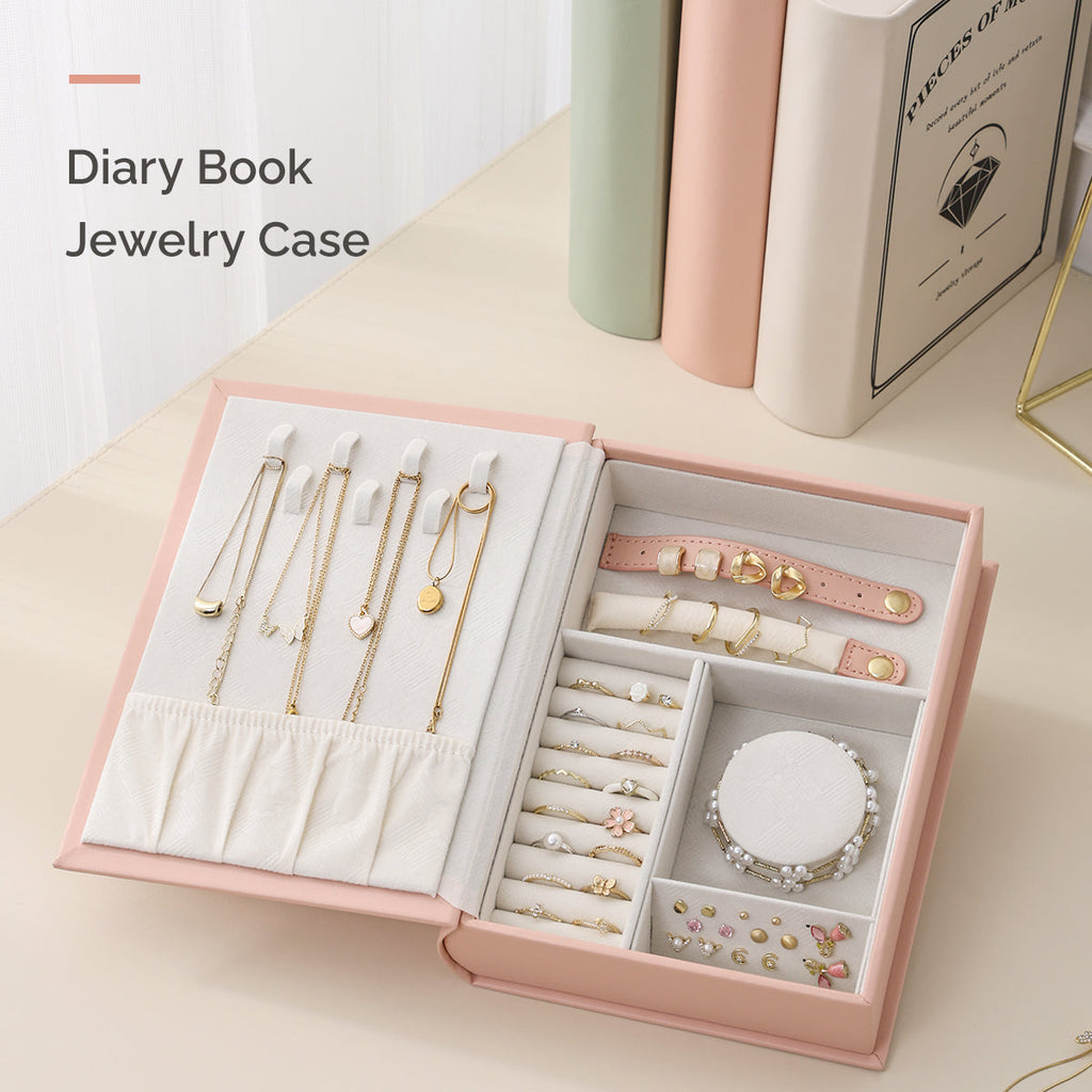 Casegrace PU Leather Magic Book Design  Jewelry Case