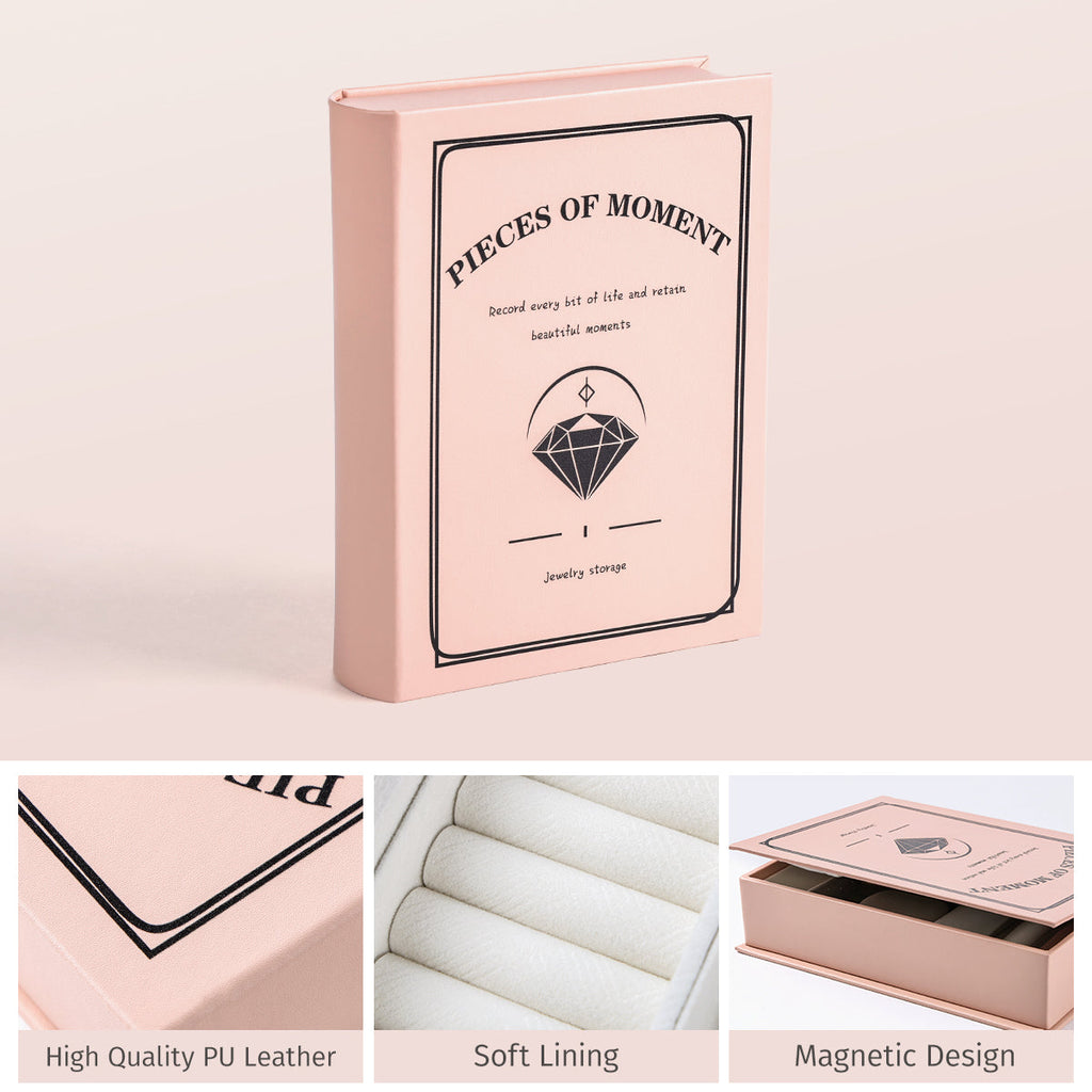 Casegrace PU Leather Magic Book Design  Jewelry Case