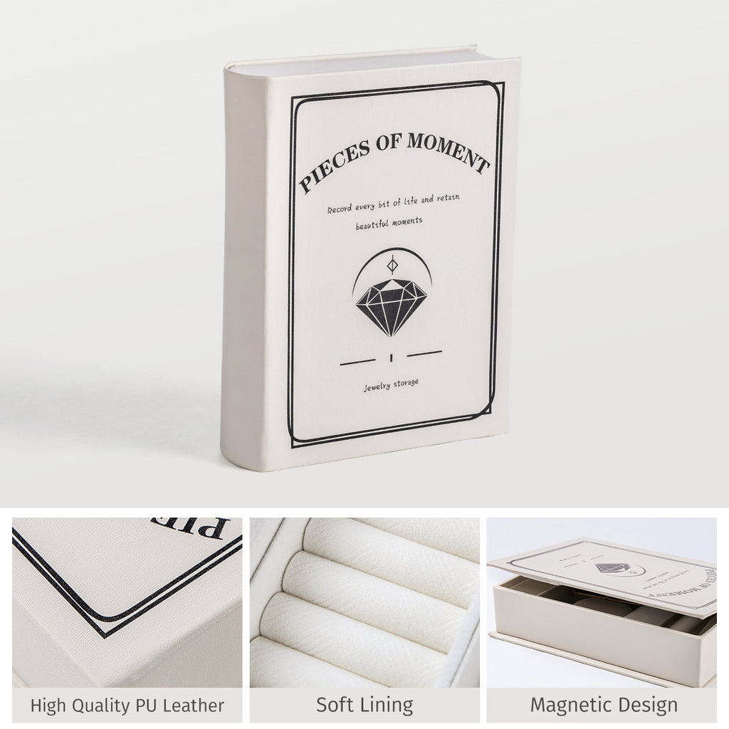 Casegrace PU Leather Magic Book Design  Jewelry Case