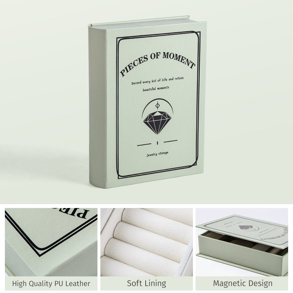 Casegrace PU Leather Magic Book Design  Jewelry Case