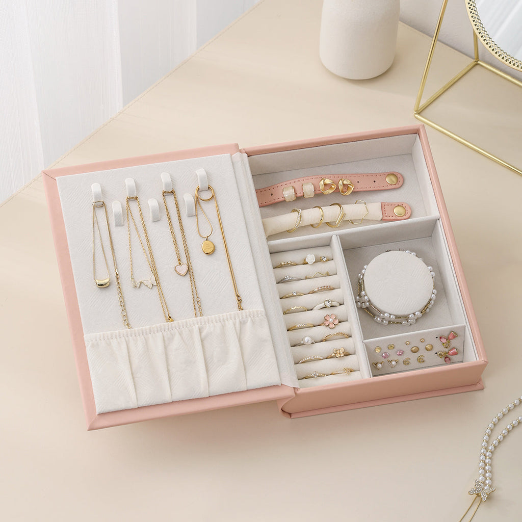 Casegrace PU Leather Magic Book Design  Jewelry Case