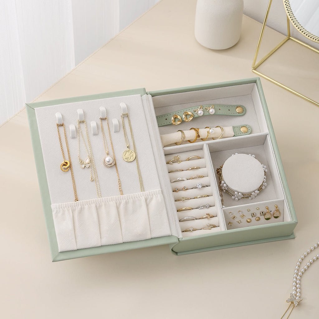 Casegrace PU Leather Magic Book Design  Jewelry Case