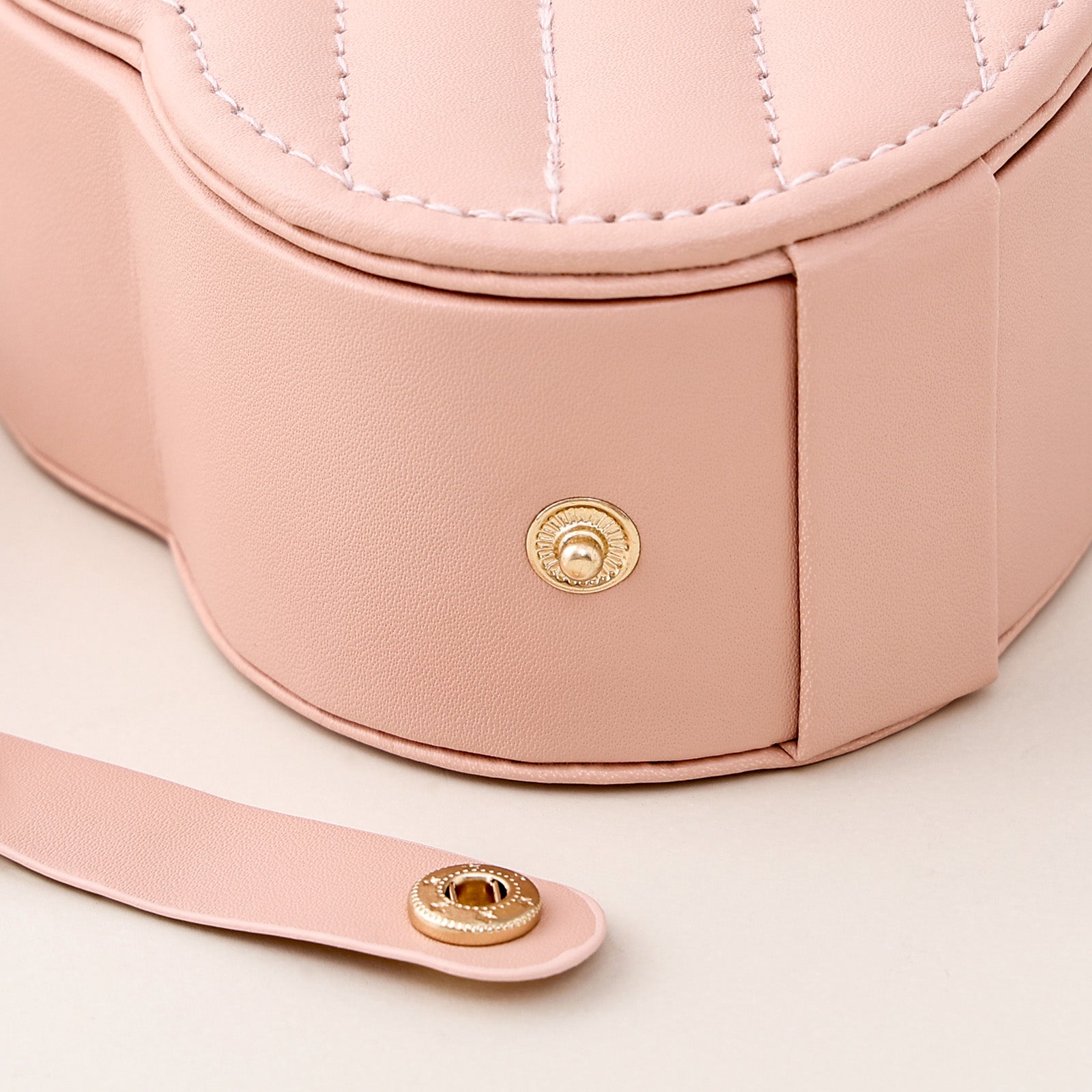 Portable Travel Heart Shaped Jewelry Box