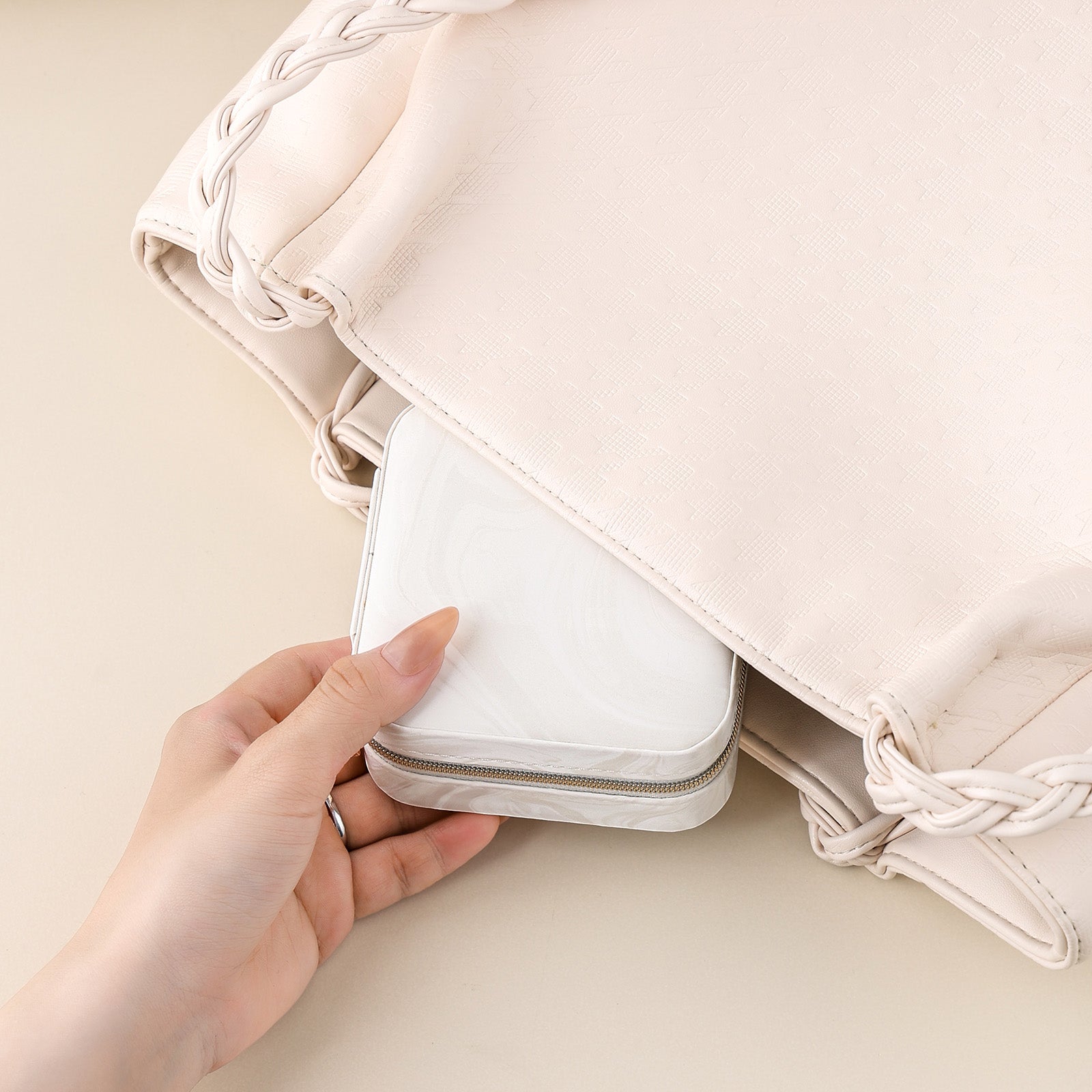 Small Portable Travel Jewelry Case