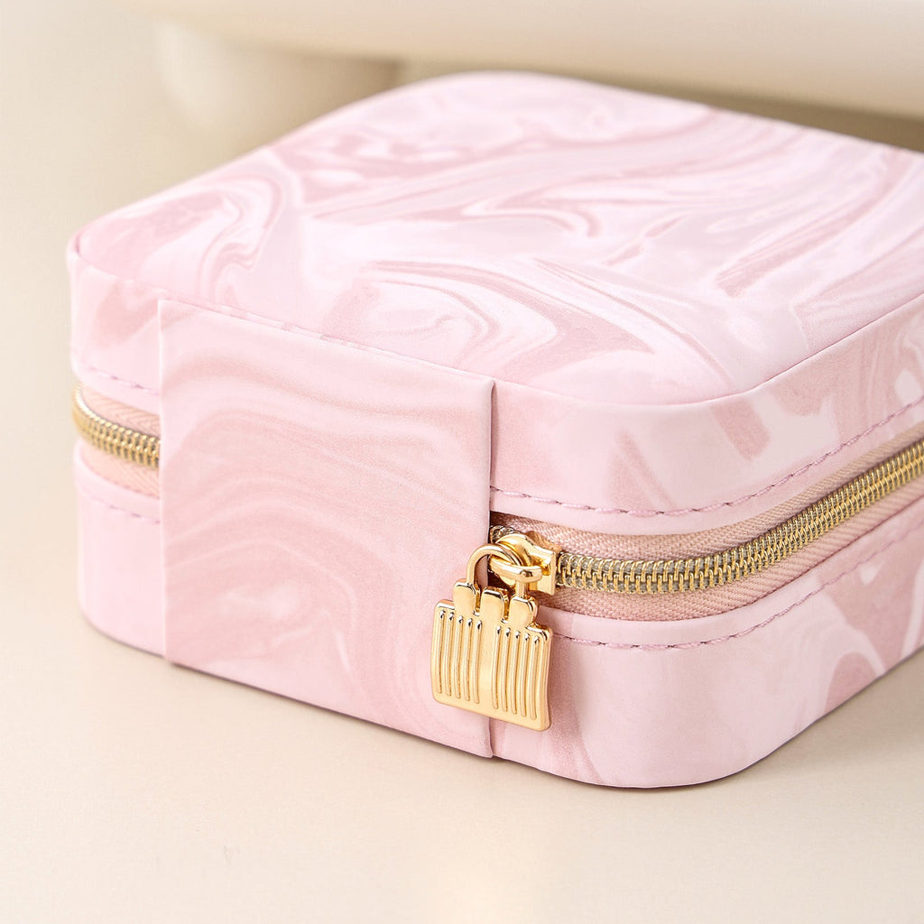Small Portable Travel Jewelry Case