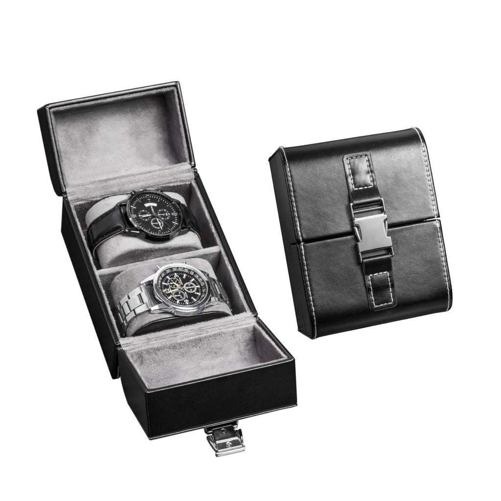 CASEGRACE 2 Watch Travel Storage Case for Men