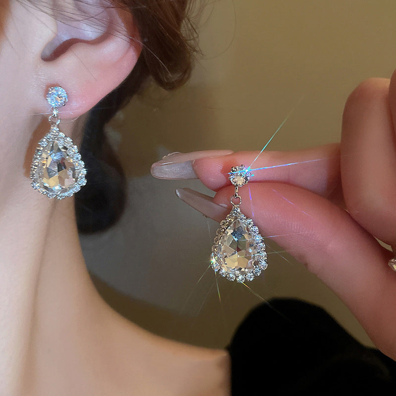 Bridal Crystal Jewelry Accessories for Women (Set of 2)