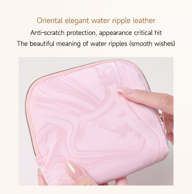 CASEGRACE  Small Travel Jewelry Case,Jewelry Pouch Bags with Zipper