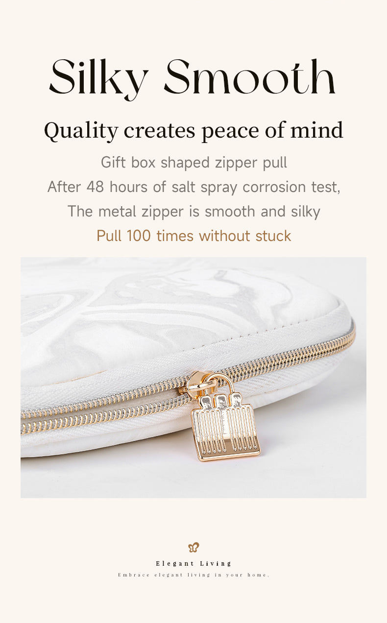 CASEGRACE  Small Travel Jewelry Case,Jewelry Pouch Bags with Zipper