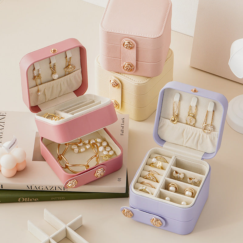 CASEGRACE 3-In-1 Travel Jewelry Case