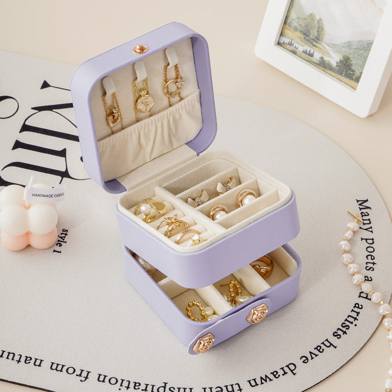 CASEGRACE 3-In-1 Travel Jewelry Case