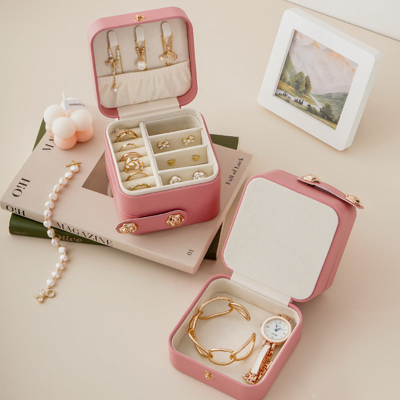 CASEGRACE 3-In-1 Travel Jewelry Case
