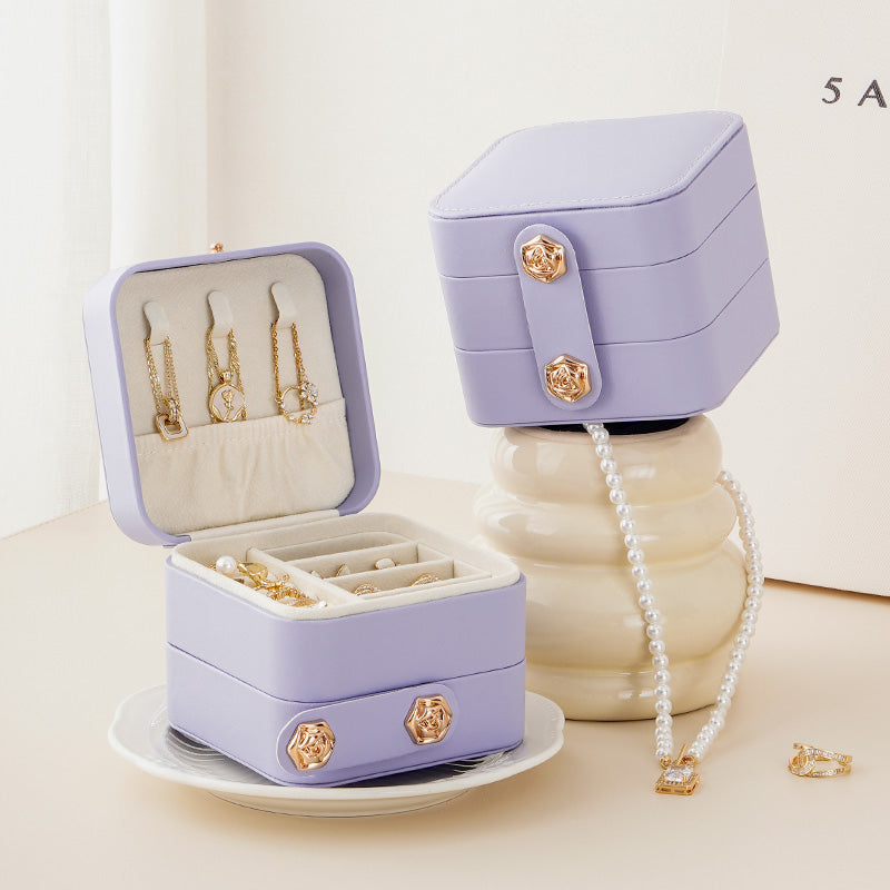 CASEGRACE 3-In-1 Travel Jewelry Case