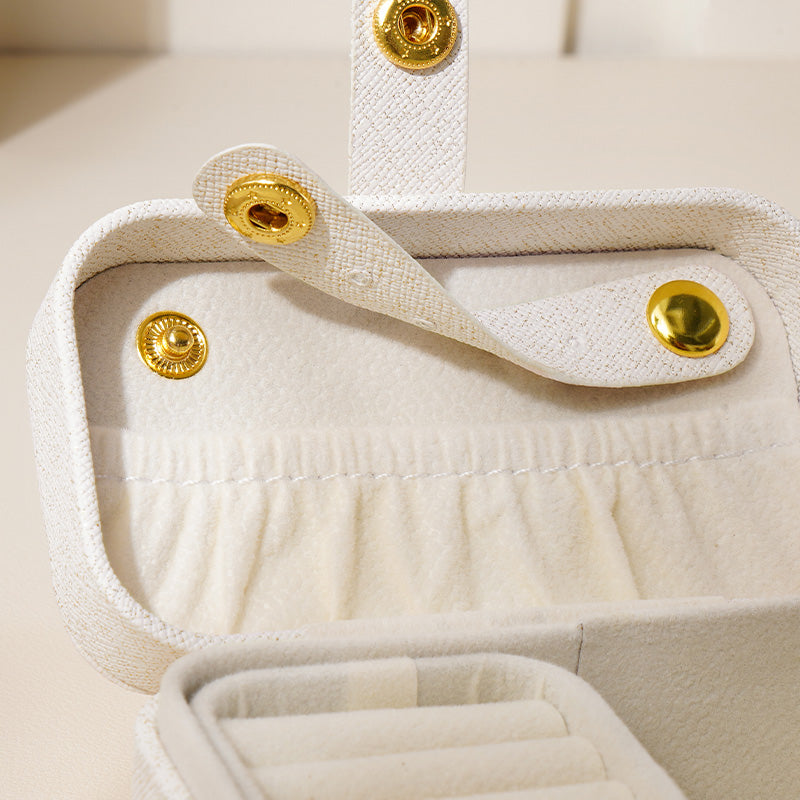 CASEGRACE Travel Mini Jewelry Box Lipstick Storage Case