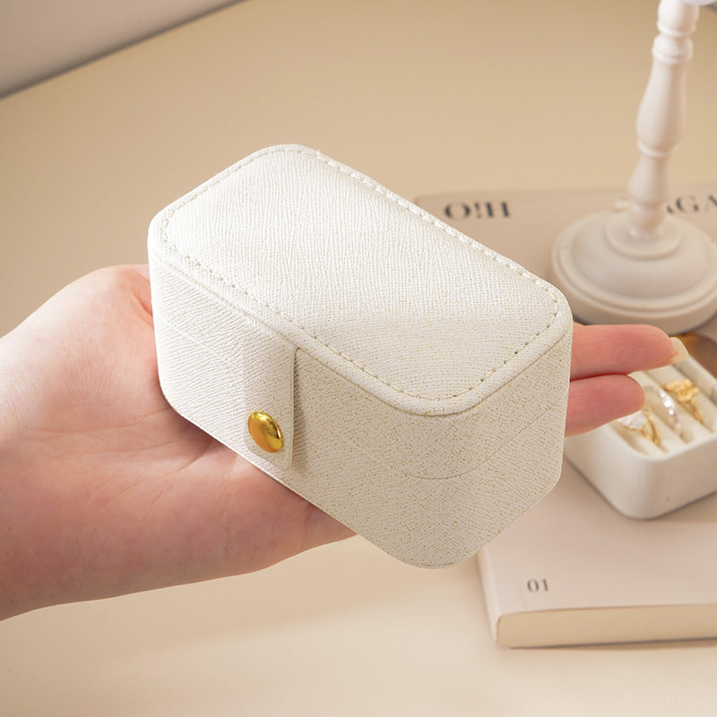 CASEGRACE Travel Mini Jewelry Box Lipstick Storage Case