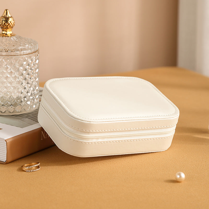 CASEGRACE Zippered Travel Jewellery Box Earring Case