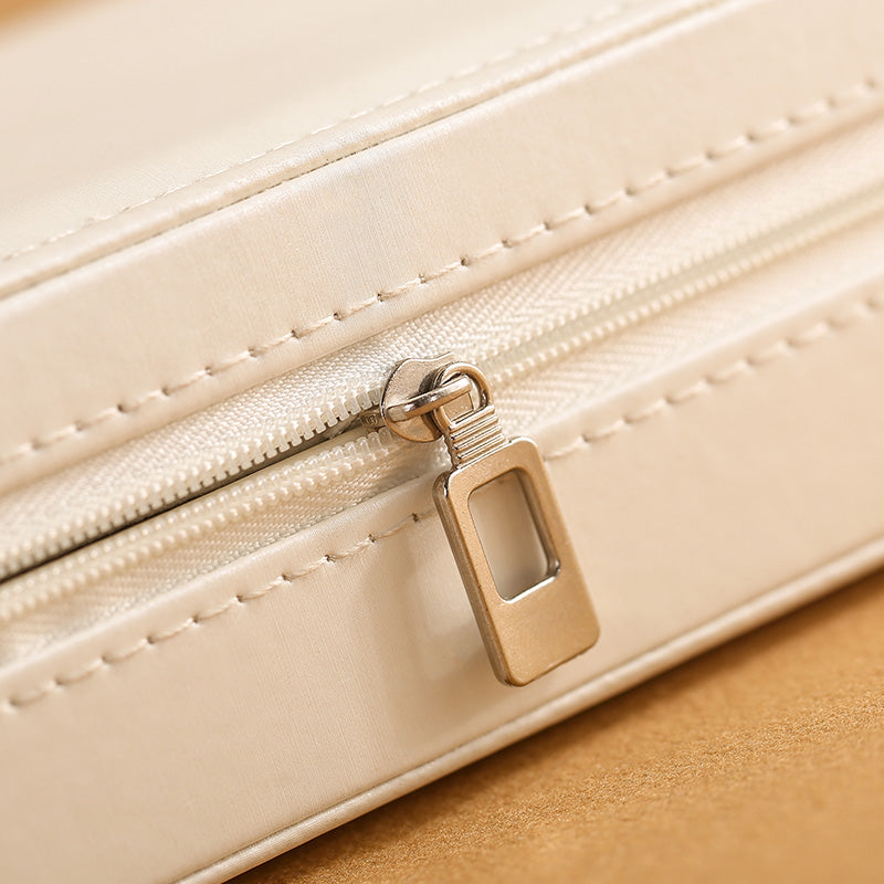 CASEGRACE Zippered Travel Jewellery Box Earring Case