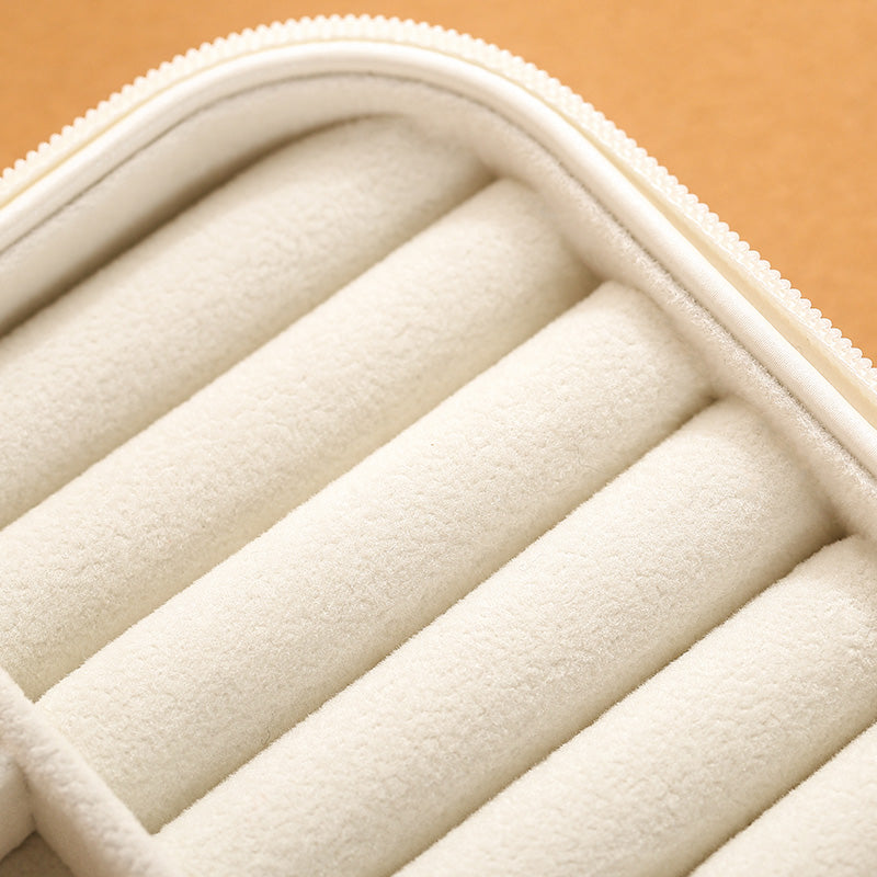 CASEGRACE Zippered Travel Jewellery Box Earring Case