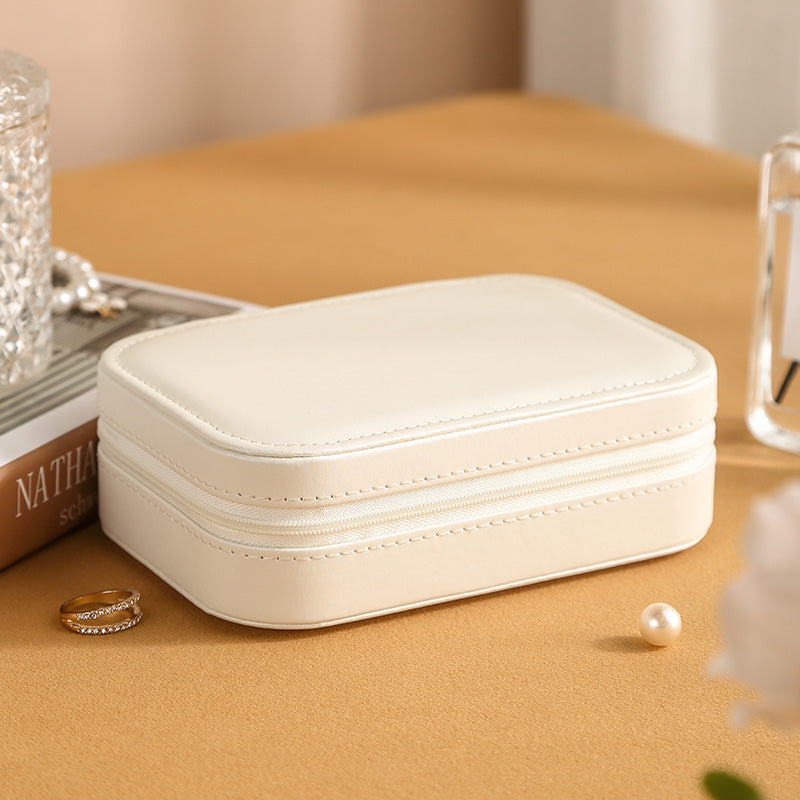 CASEGRACE Zippered Travel Jewellery Box Earring Case