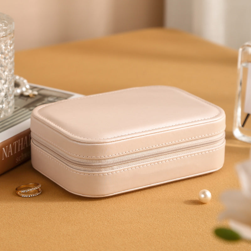 CASEGRACE Zippered Travel Jewellery Box Earring Case
