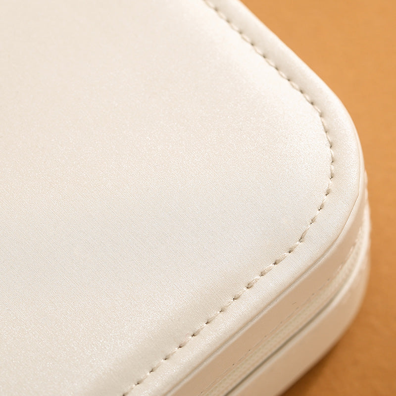 CASEGRACE Zippered Travel Jewellery Box Earring Case