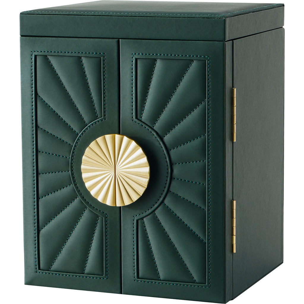 CASEGRACE 6-Tier Jewelry Organizer Box with Mirror